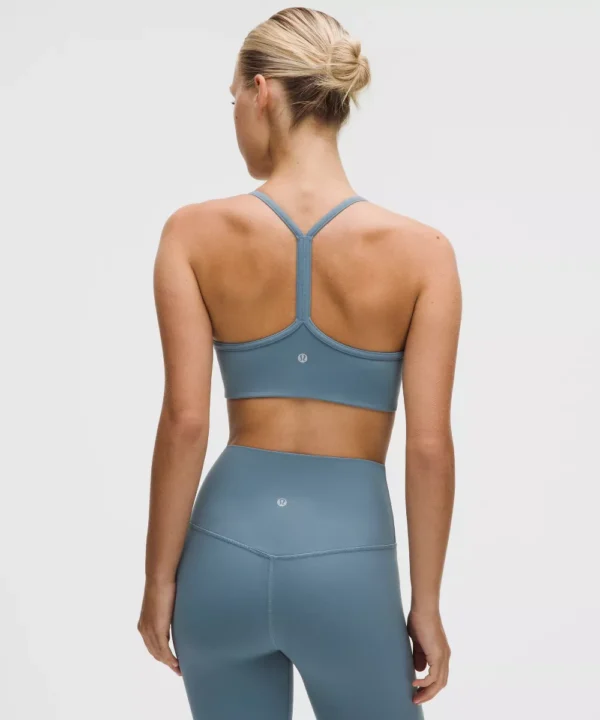 strappy light support sports bra 2